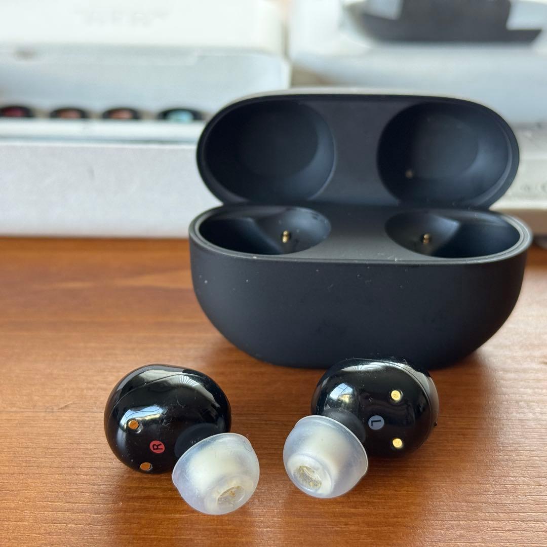 SONY WF-1000XM5 ワイヤレスイヤホン Spigenケース付