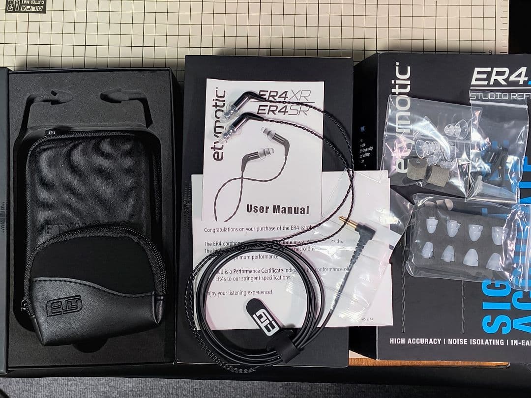 Etymotic ER4SR 有線イヤフォン 美品 エティモティックリサーチ
