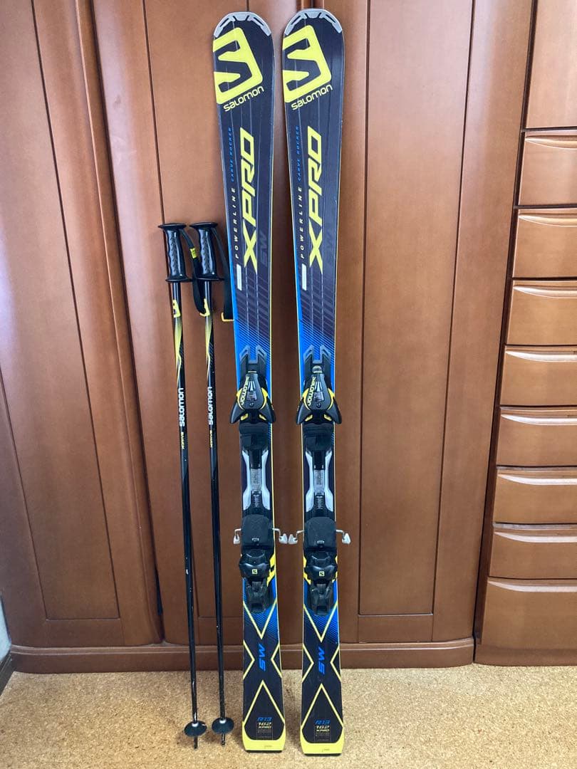 サロモン X-PRO SW 162cm ストック付き