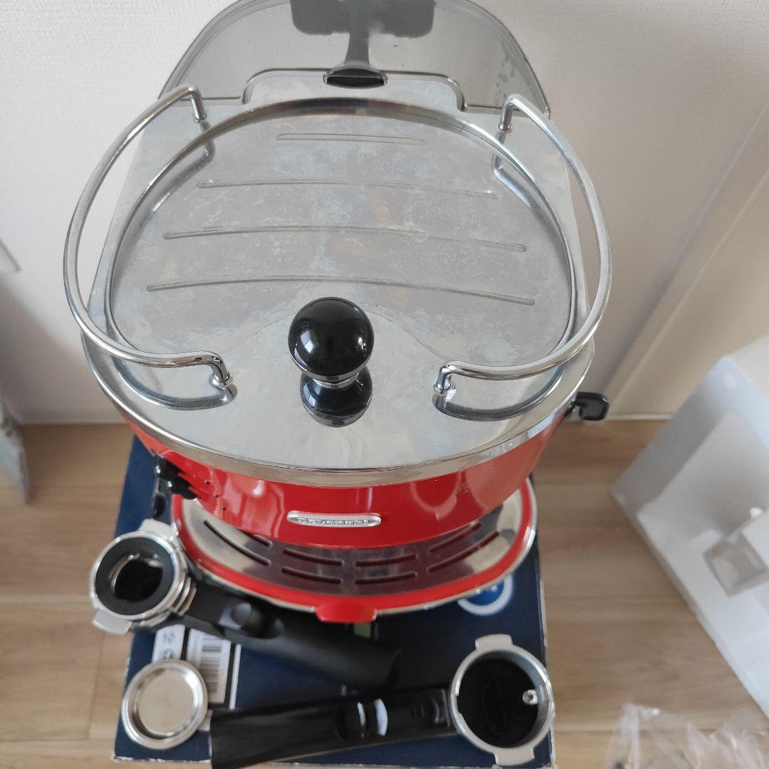 デロンギ エスプレッソ・カプチーノメーカー ECO310R アイコナレッド