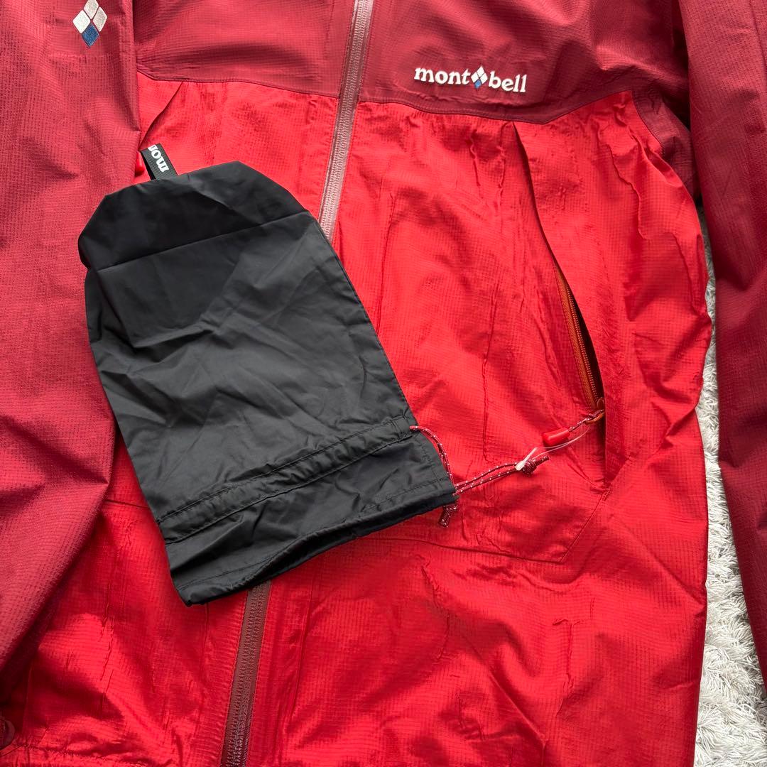 mont-bell マウンテンパーカー　テックシェルパーカー　レッド　M