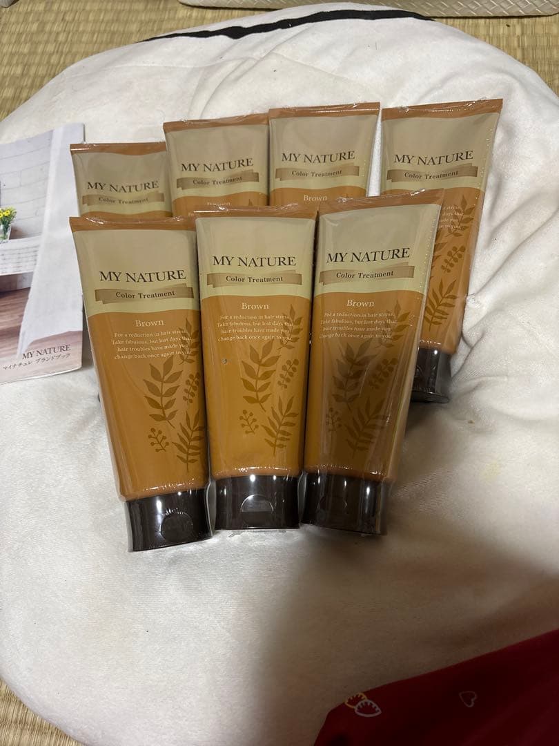 マイナチュレ　オールインワン　トリートメント　ブラウン