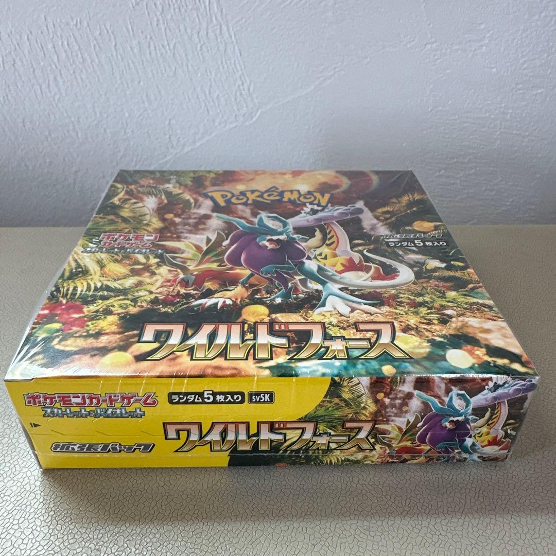 ポケモンカードゲーム ワイルドフォース 1box