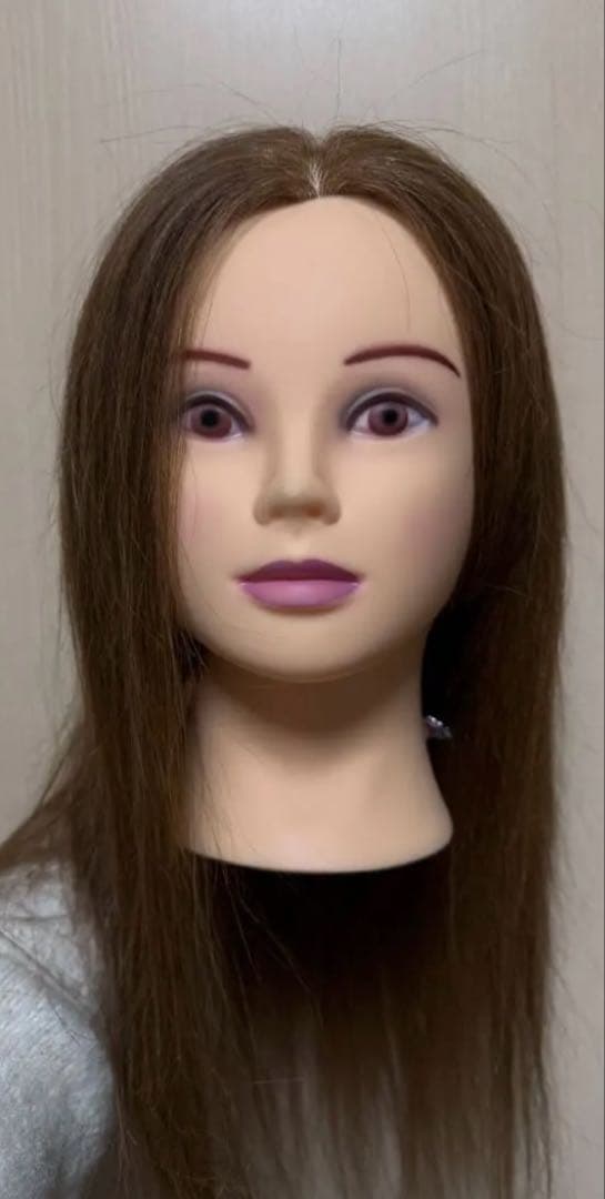 人毛ウィッグ UP140 51cm ストレート 美容師 アップウィッグ