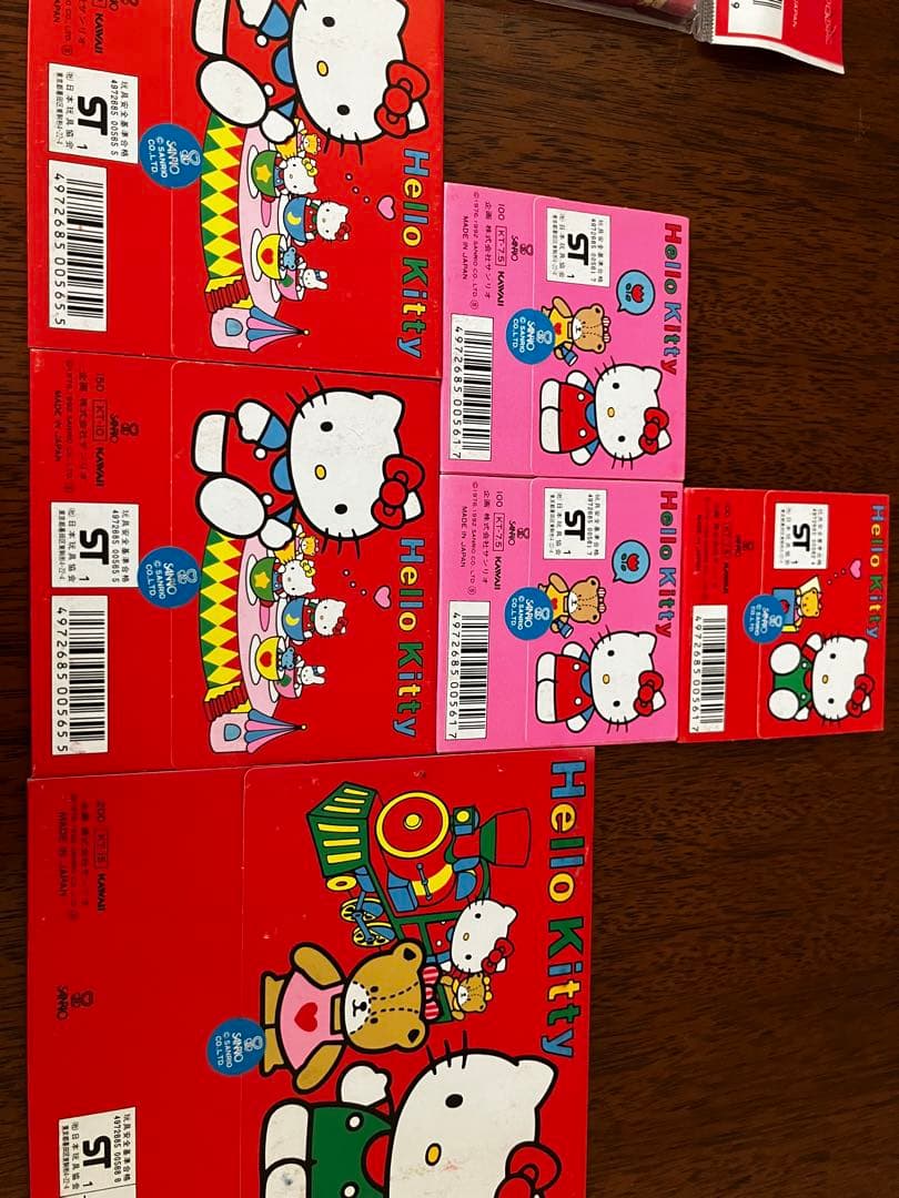 激レア 90年代ハローキティ おりがみ&手帳まとめて 平成レトロ未開封 入手困難