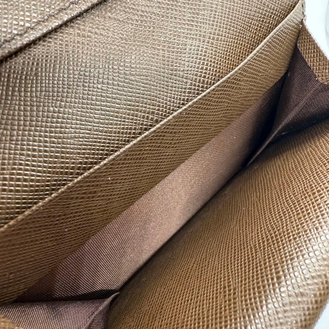 美品　BURBERRY 三つ折り財布 ノバチェック レザー ウォレット