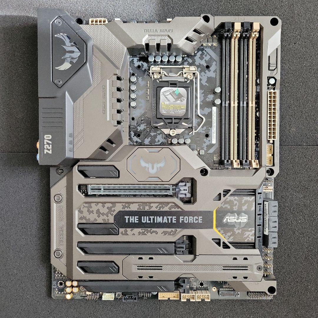 【CPU+マザボセット】 i7-7700/ASUS TUF Z270 MARK1