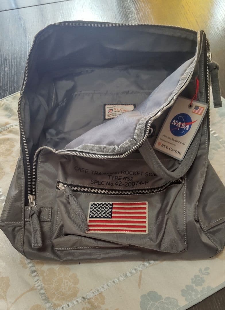 NASA RED CANOE バックパック 新品 タグ付 レッドカヌー