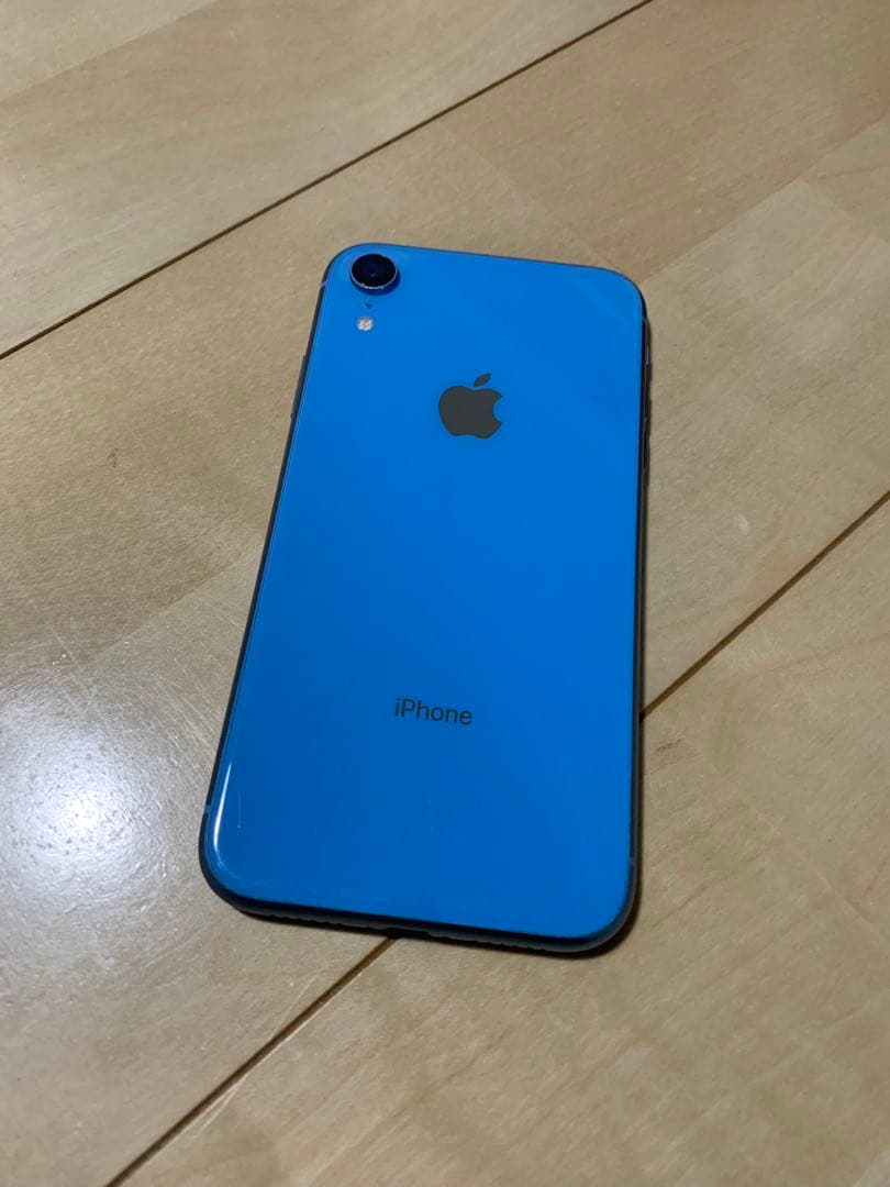 【MNJ】iPhoneXRブルー 256GB