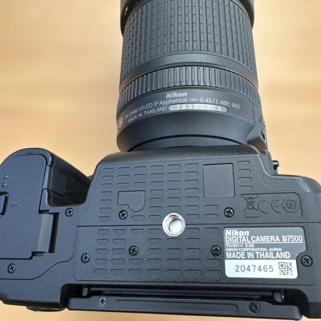 新品級Nikon D7500 18-140 VR Kit レンズ付一眼レフカメラ