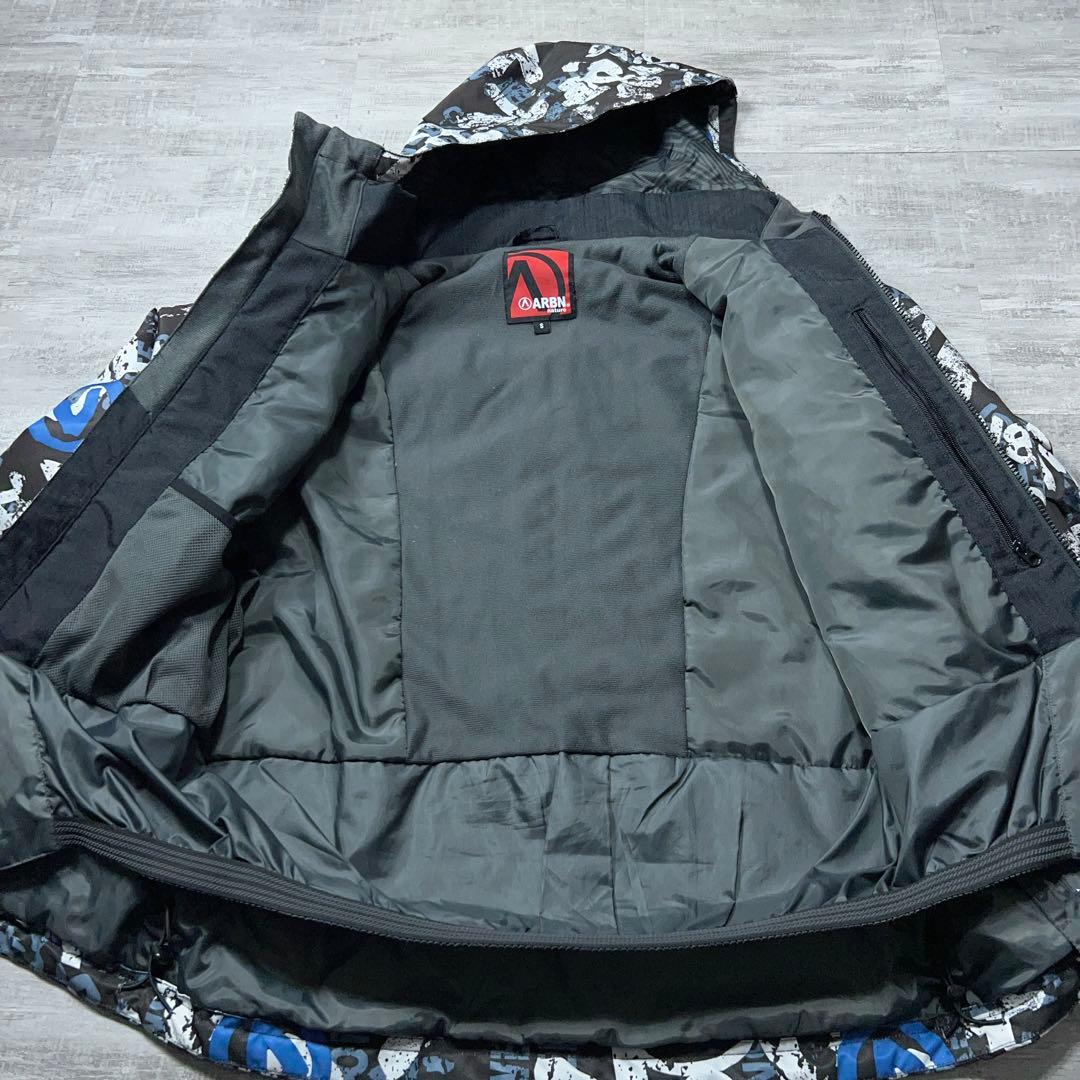 お買い得★ ARBN スノーボードウェア スキーウェア メンズS 総柄