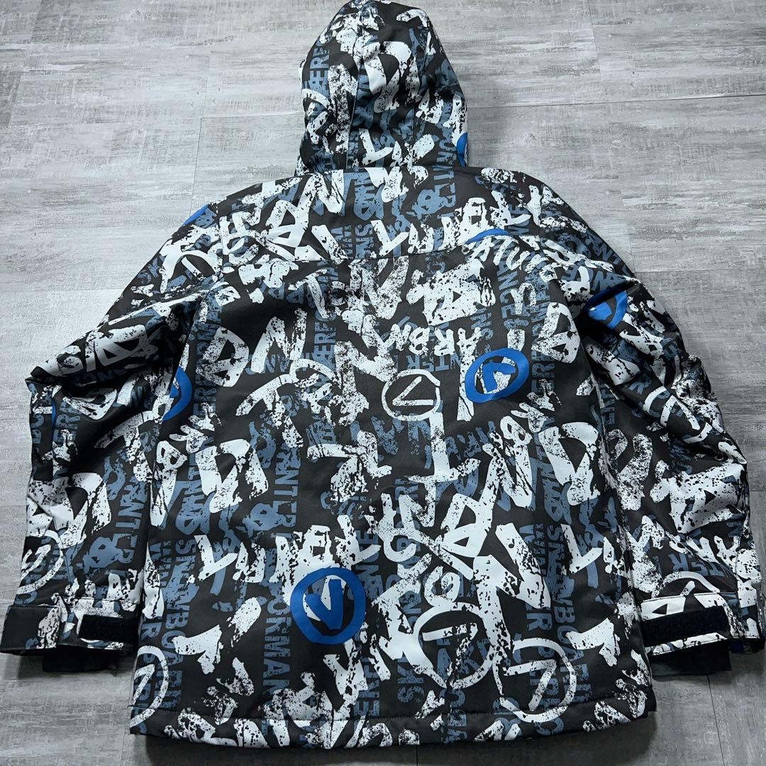 お買い得★ ARBN スノーボードウェア スキーウェア メンズS 総柄