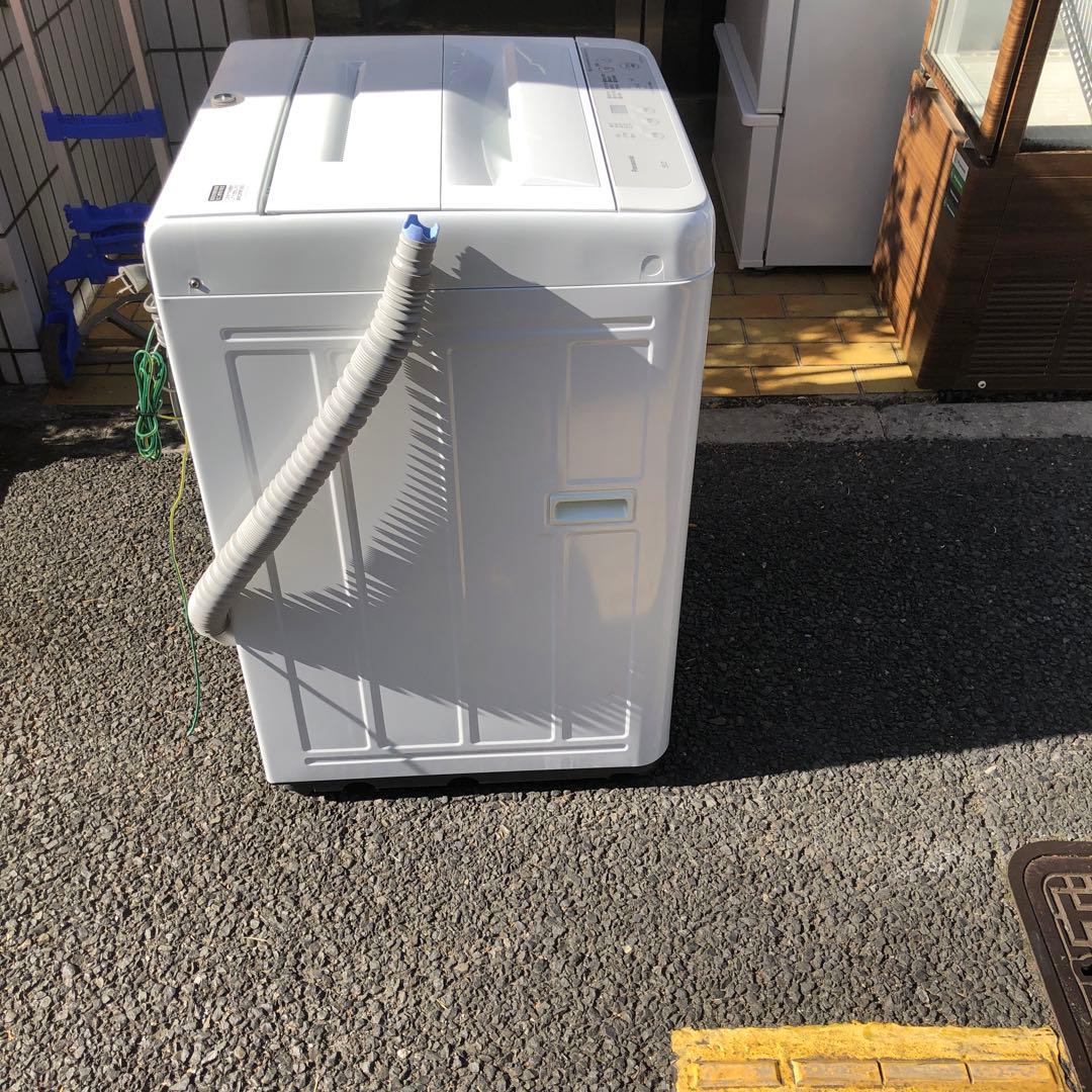 パナソニック　洗濯機5k2020年製給水排水ホース付き