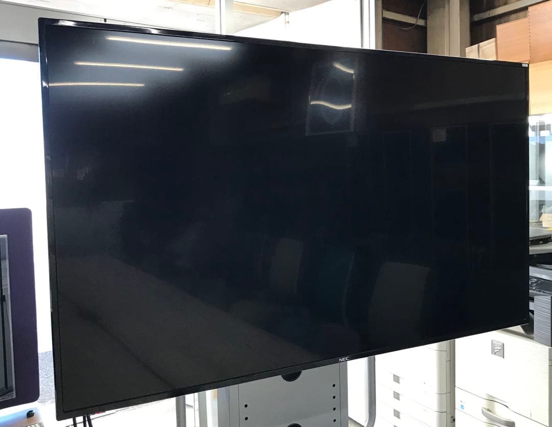 ※スタンド（脚）無　NEC　50型　液晶ディスプレイ　モニター　LCD-E506