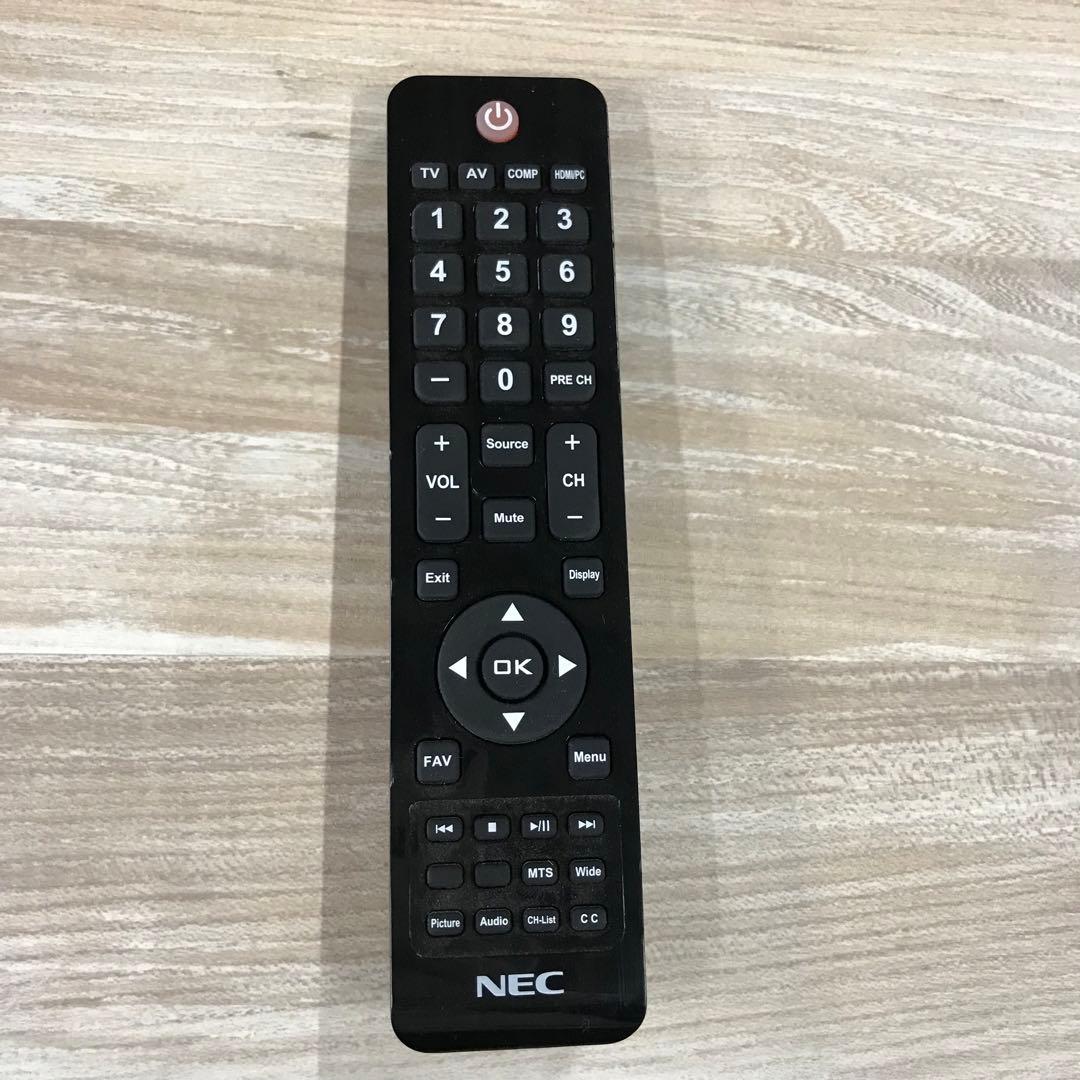 ※スタンド（脚）無　NEC　50型　液晶ディスプレイ　モニター　LCD-E506