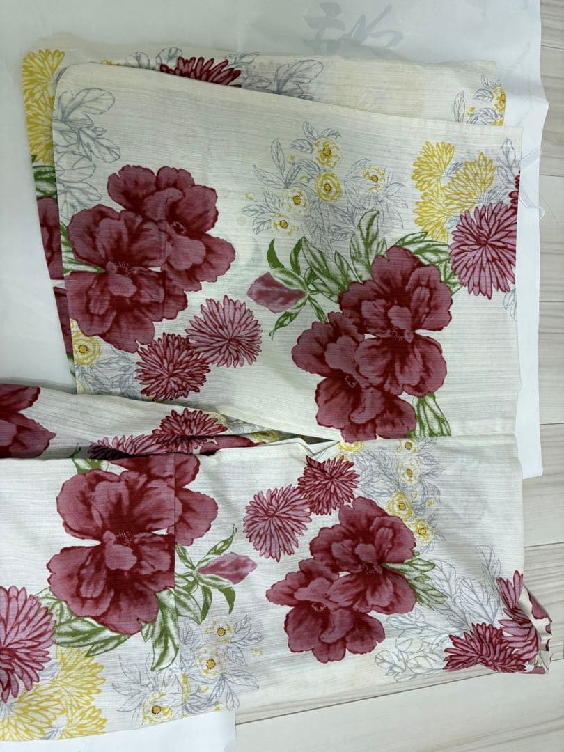 【おまけ付き】浴衣 Dita 大正ロマン牡丹寄せ