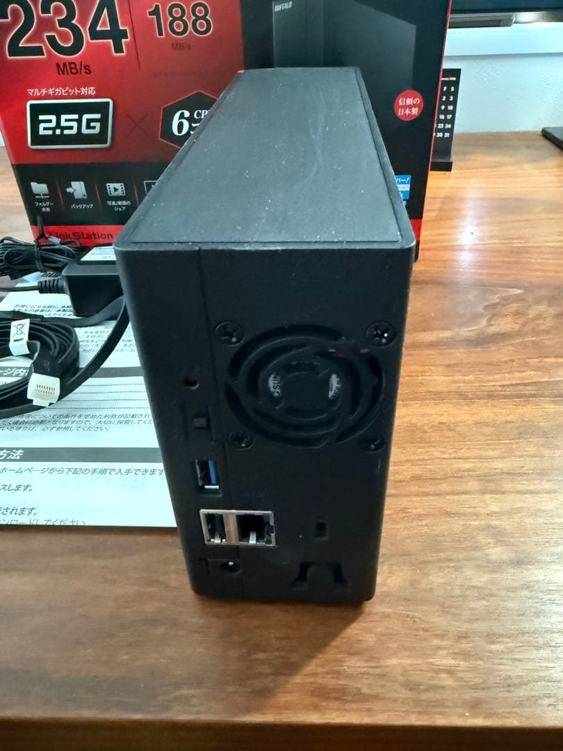 BUFFALO NAS Link Station 1.0TB LS710D 美品