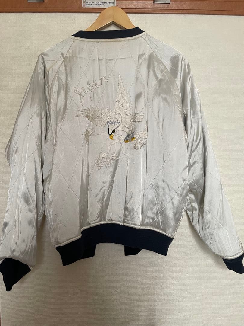 希望値下げ受付けます希少WAREHOUSE 別珍スカジャン髑髏・鷹サイズ38