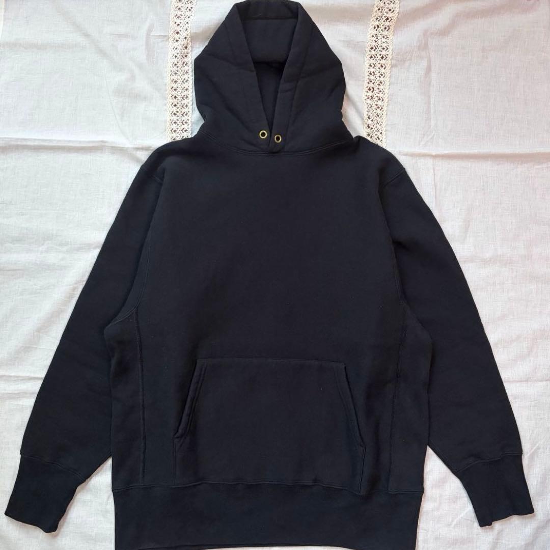 極美品◯CAMBER キャンバー クロスニット パーカー 黒 L