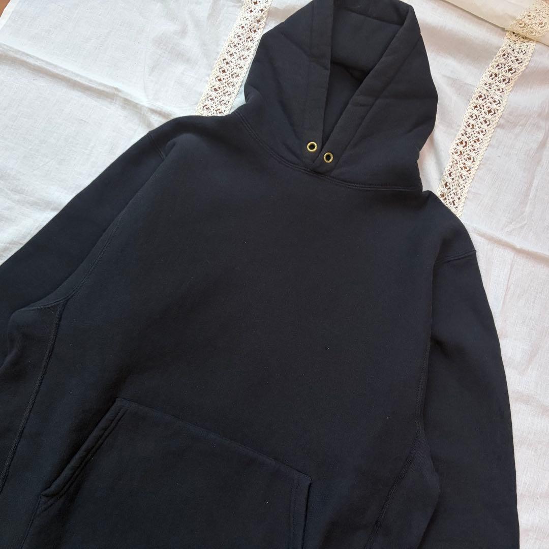 極美品◯CAMBER キャンバー クロスニット パーカー 黒 L