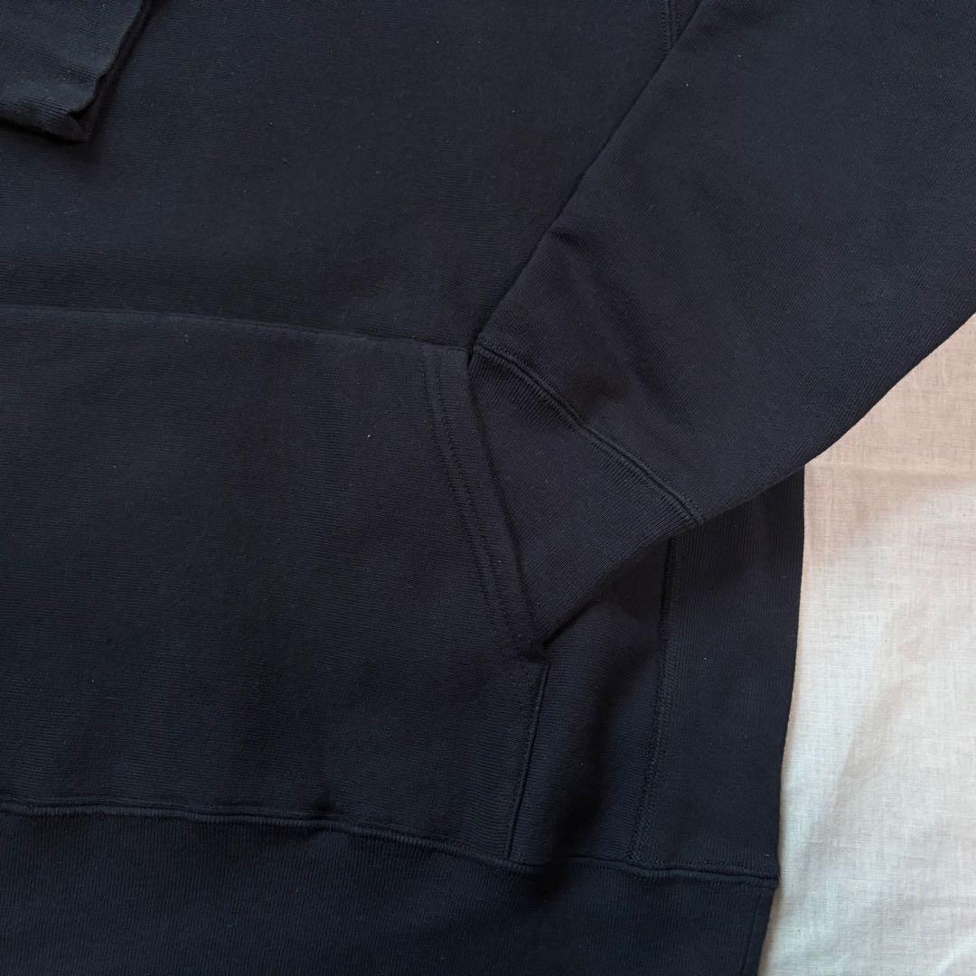 極美品◯CAMBER キャンバー クロスニット パーカー 黒 L