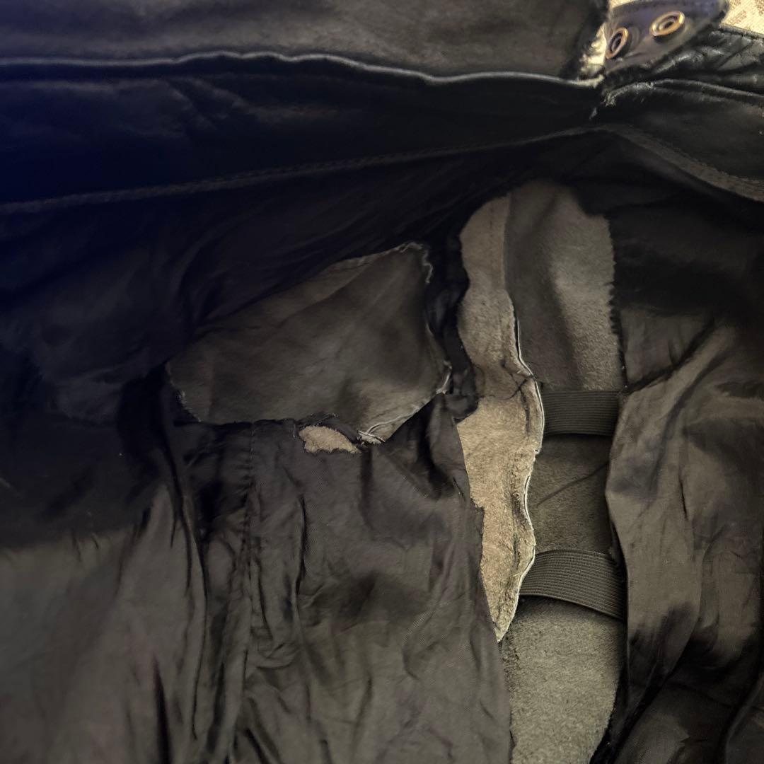 Brooks Leather　ライダースジャケット　レザー　ブラック