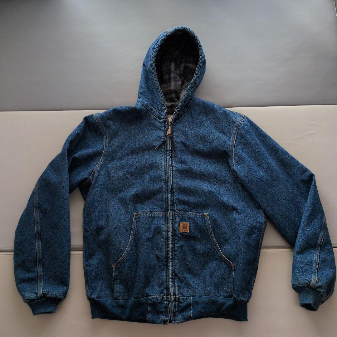 【美品】Carhartt J139 DST デニム　アクティブジャケット L
