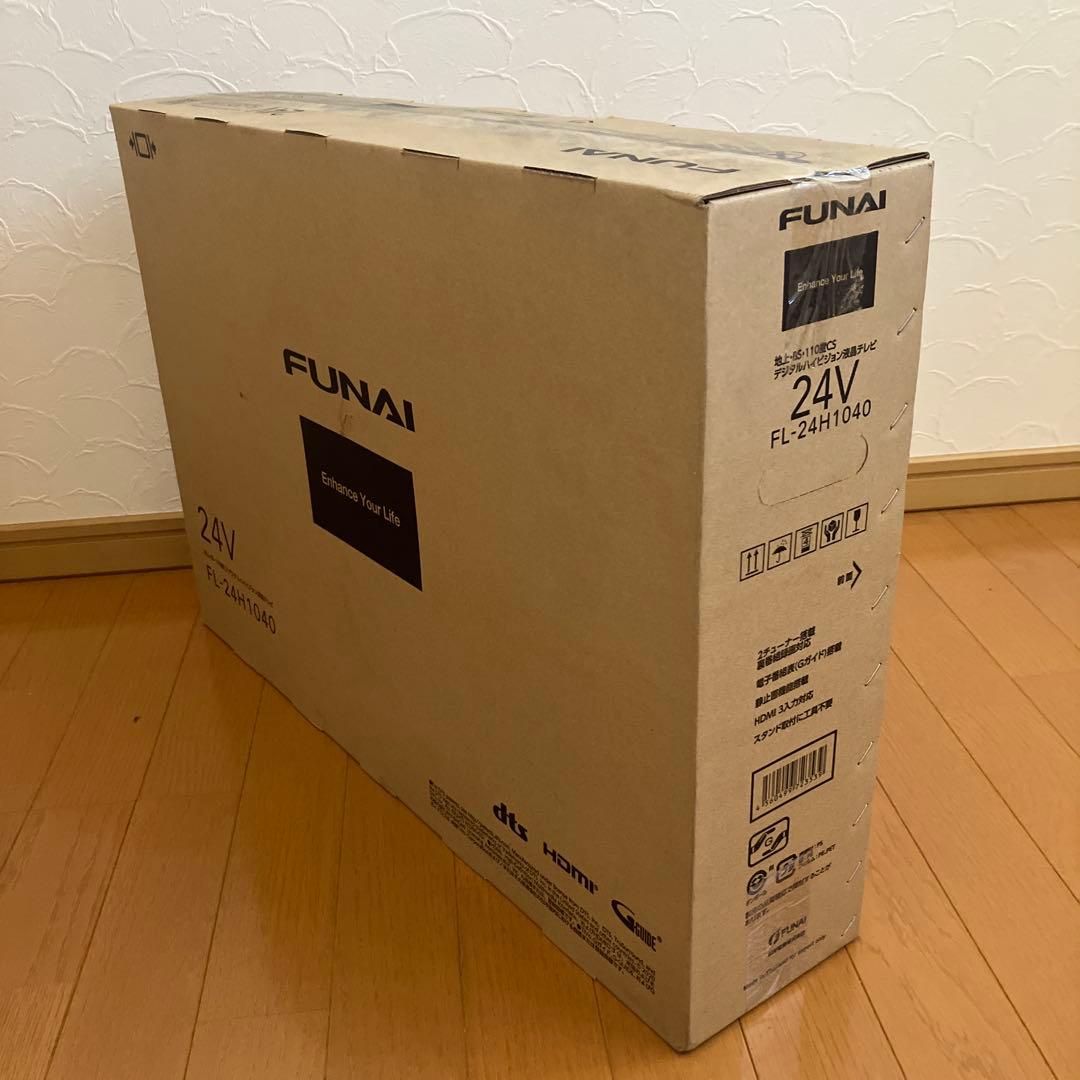 フナイ製　24インチ　テレビ　FL24H1040