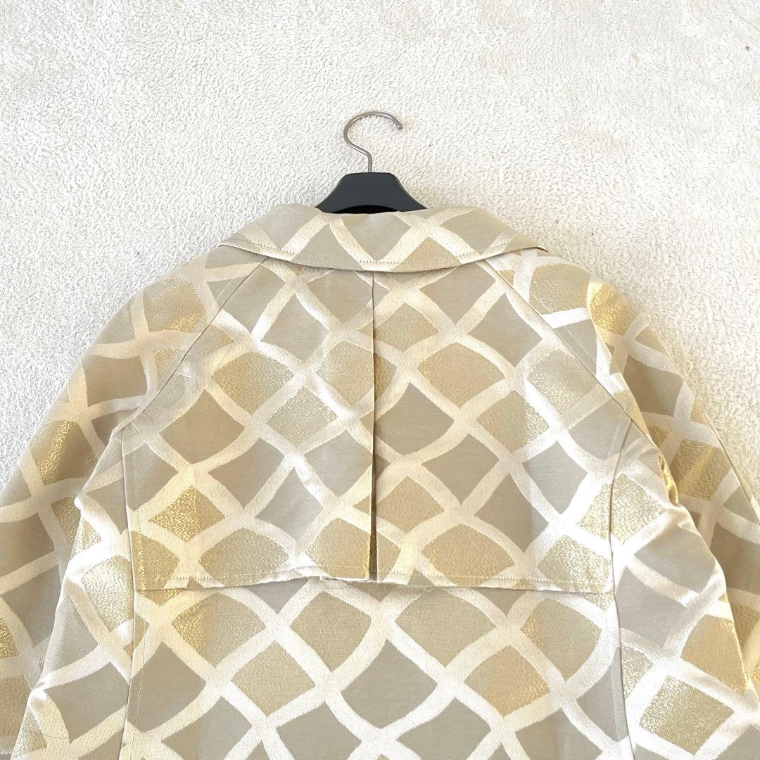 新品タグ付★Paul&JOE★ディテール パターンダブルブレストコート 38