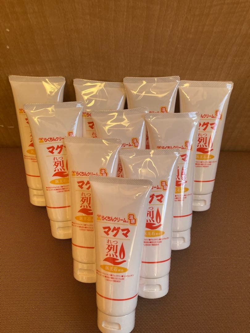 お得なお値引き！マッサージクリーム 温感マグマ 烈 100g 5本 筋トレ