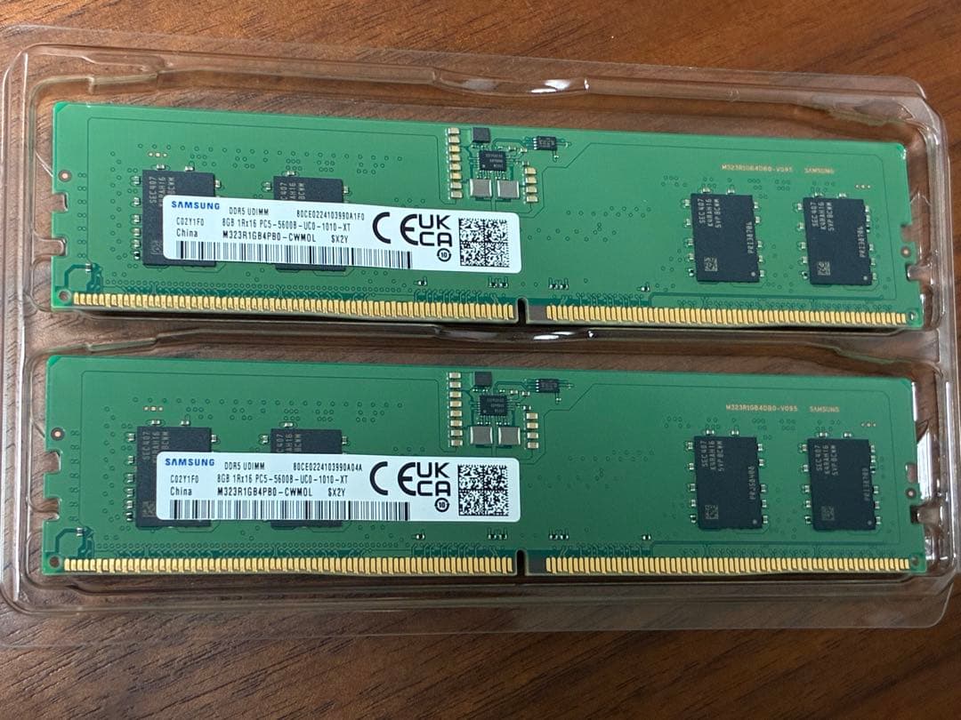SAMSUNG DDR5-5600B 8GB×2