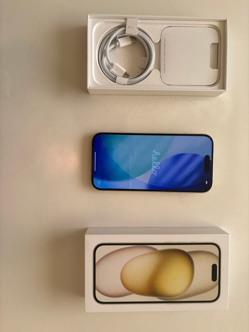 iPhone 15 512GB イエローSIMフリー【美品】