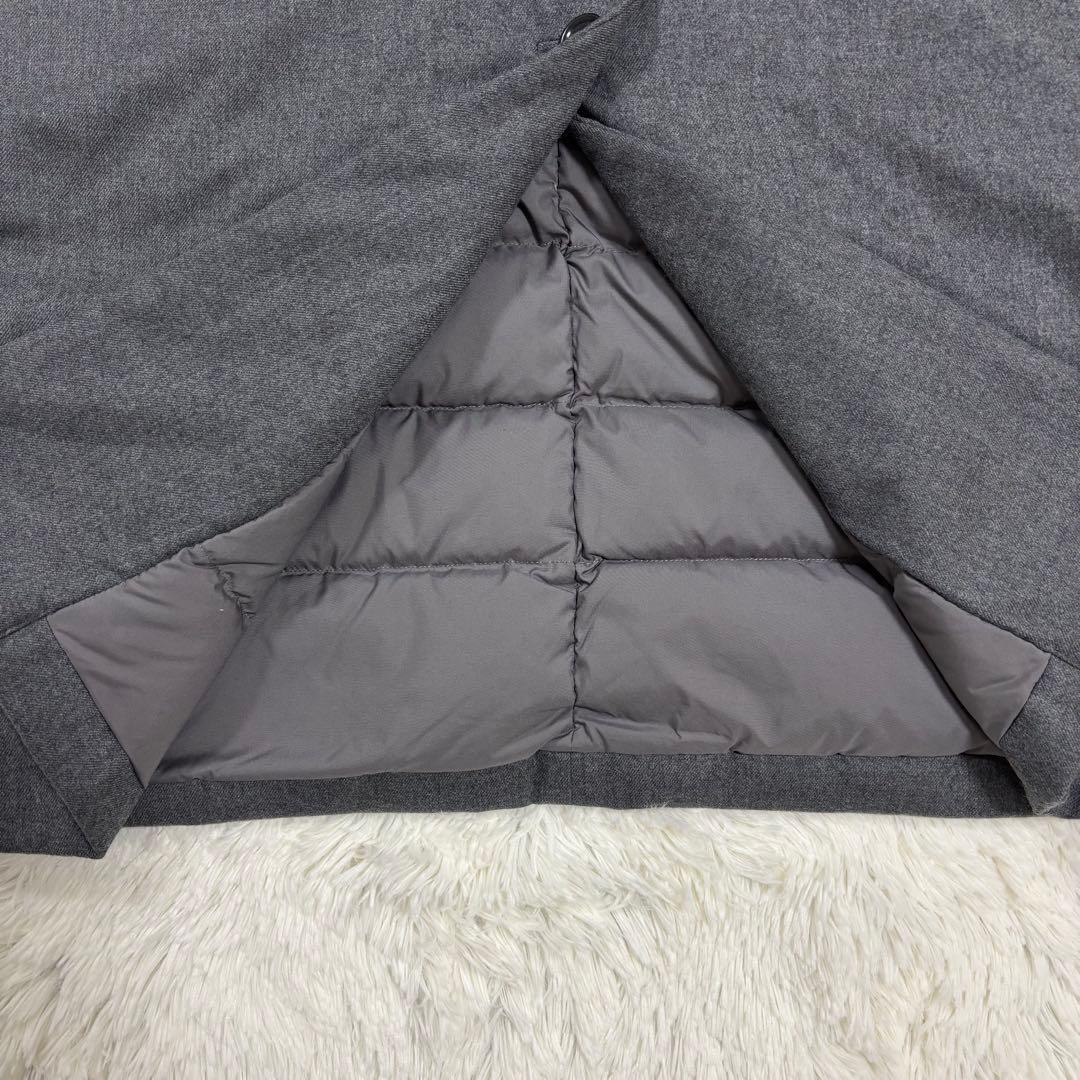 セオリーリュクス　ダウンチェスターコート　ロング　内側ダウン　グレー 38 M