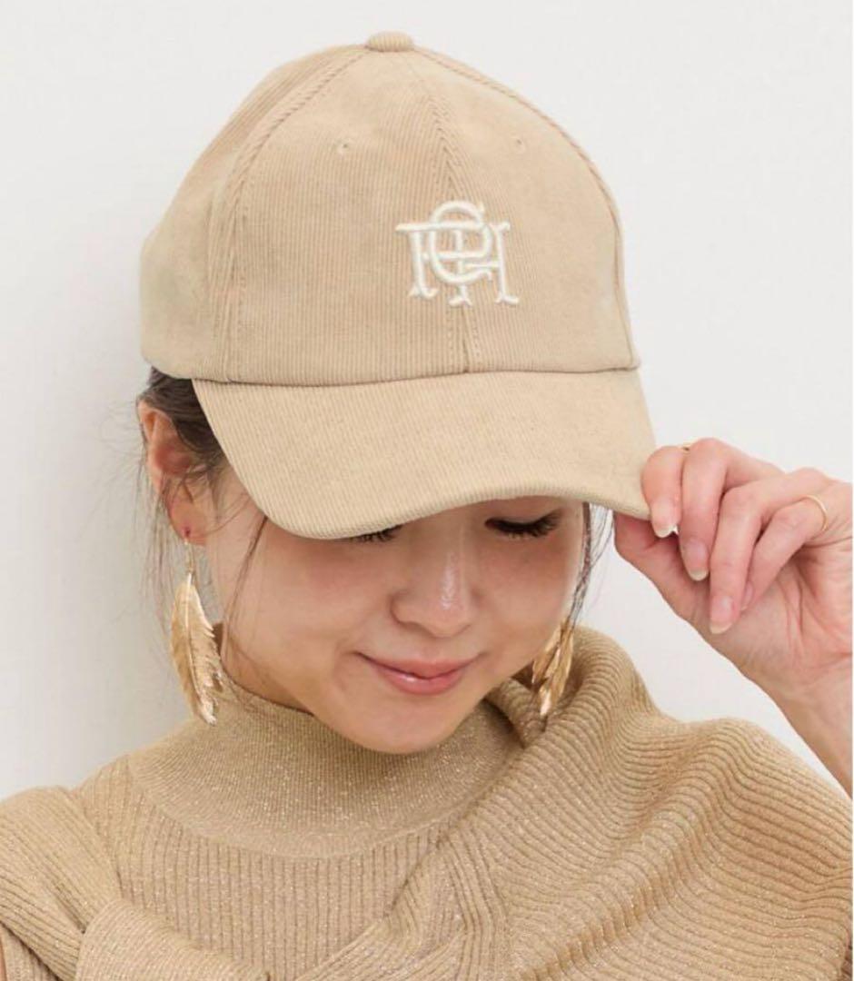帽子 L'Appartement GOOD GRIEF! CORDUROY CAP