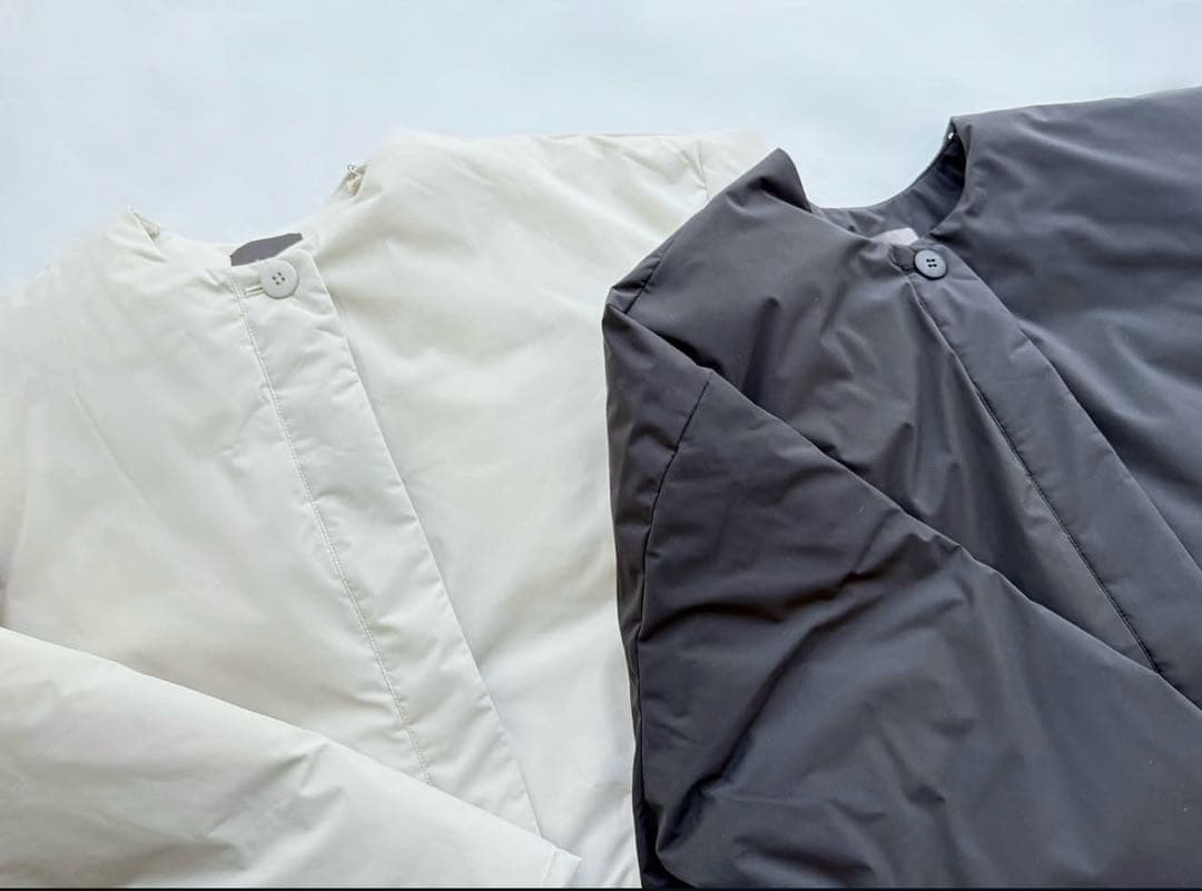 オローネ モノローグダウンコート 完売品 新品未使用 クリーム