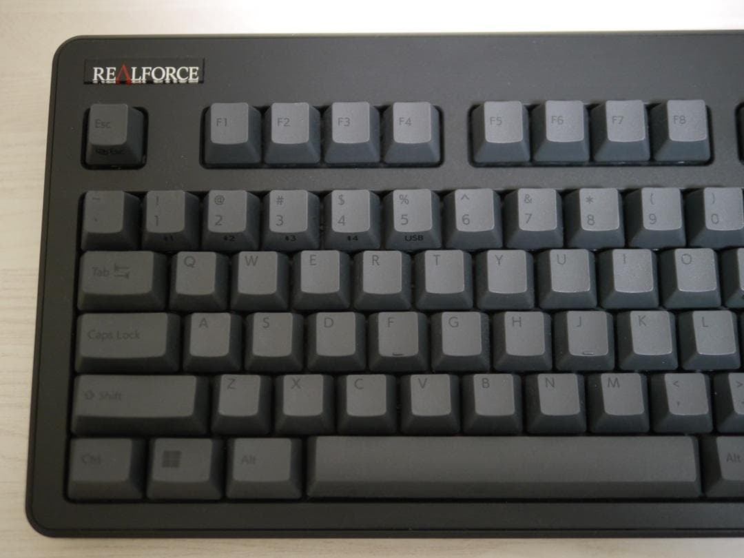 REALFORCE R3HD13 30g 英語配列 キースペーサー付き