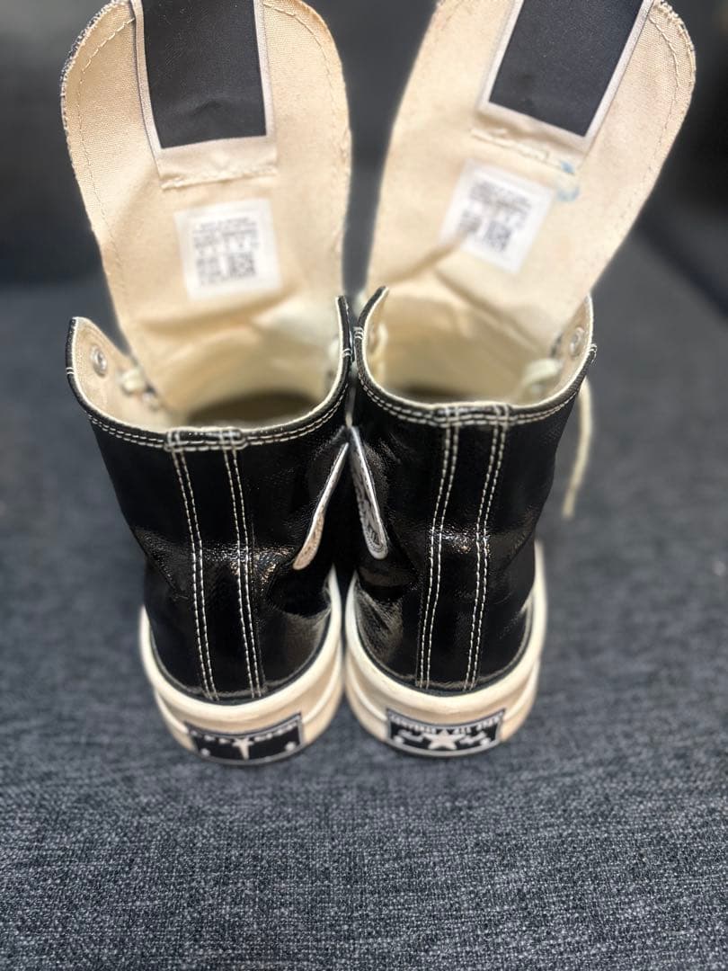 靴 Rick owens converse leather 24.5