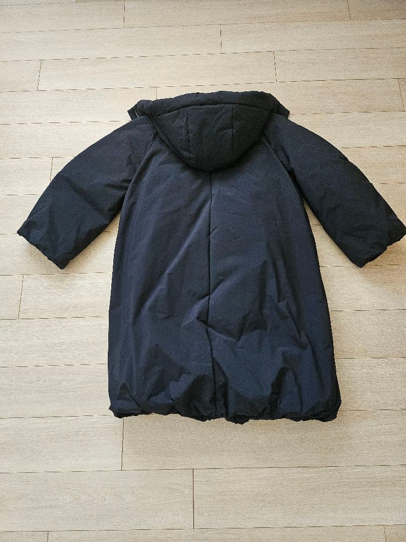 CLANE ブラック ロングダウンジャケット