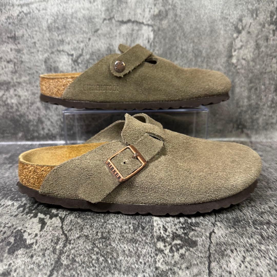 【美品】ビルケンシュトック ボストン サボサンダル 22.5