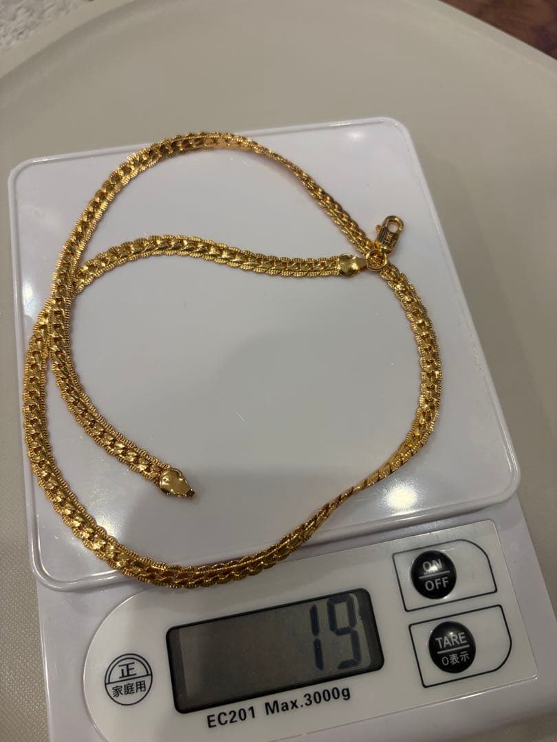 18K 刻印 50cm ネックレス