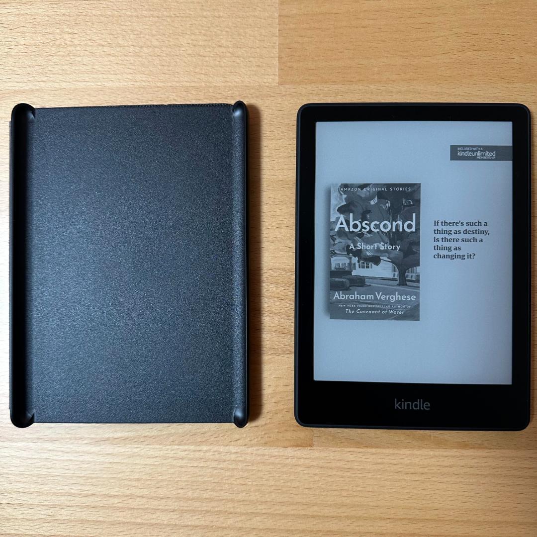 Kindle Paperwhite 第11世代 8GB＋純正カバー 箱付・美品
