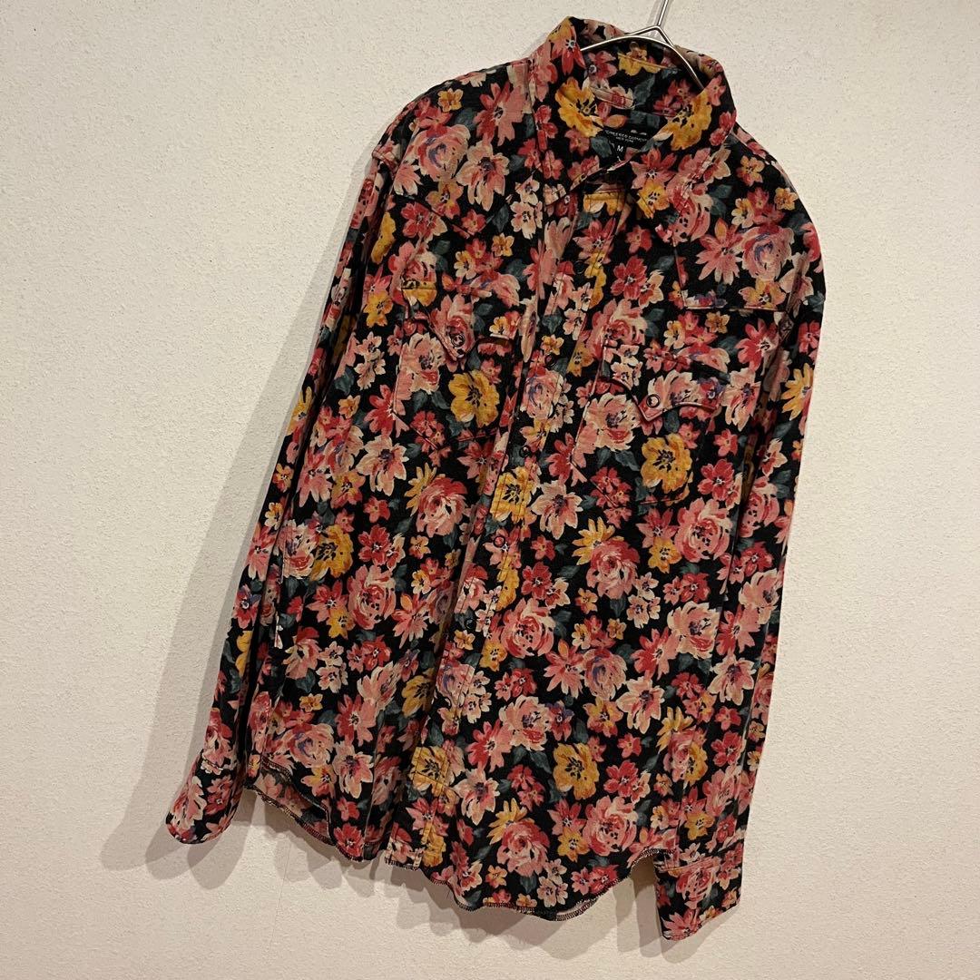 【美品】Engineered Garments フローラル柄 ネルシャツ