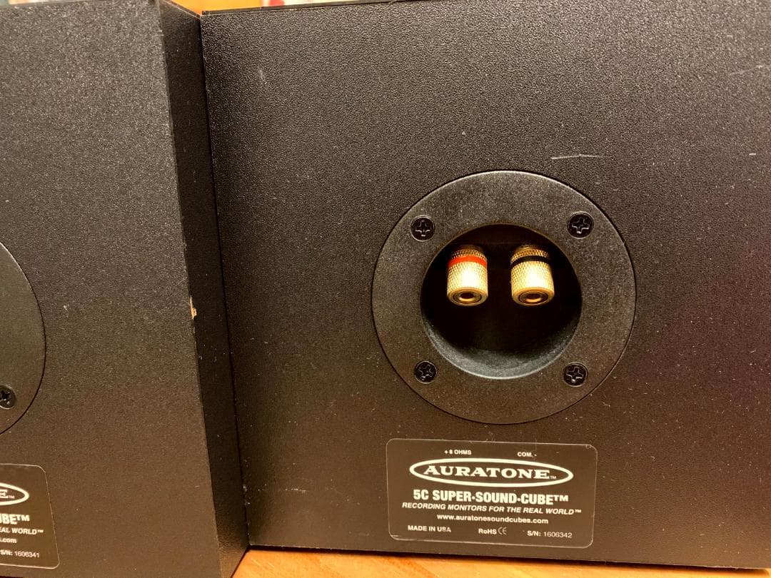 スピーカー・ウーファー AURATONE / 5C Super Sound Cube Pair