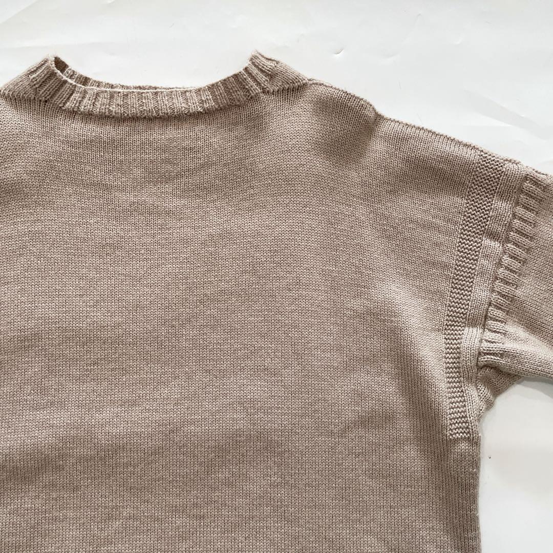 le tricoteur（ルトリコチュール）| オーバーサイズ ガンジーセーター