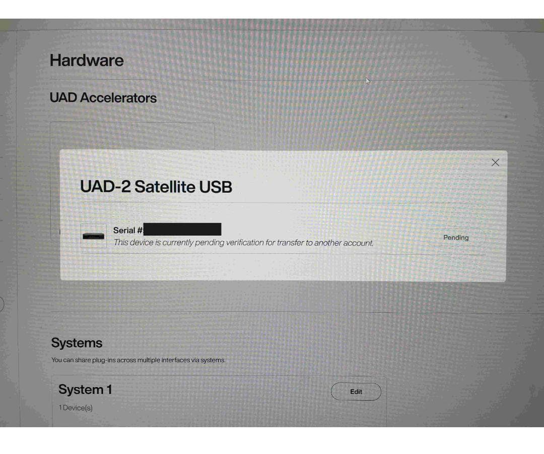 その他 Universal Audio UAD-2 Satellite Quad USB