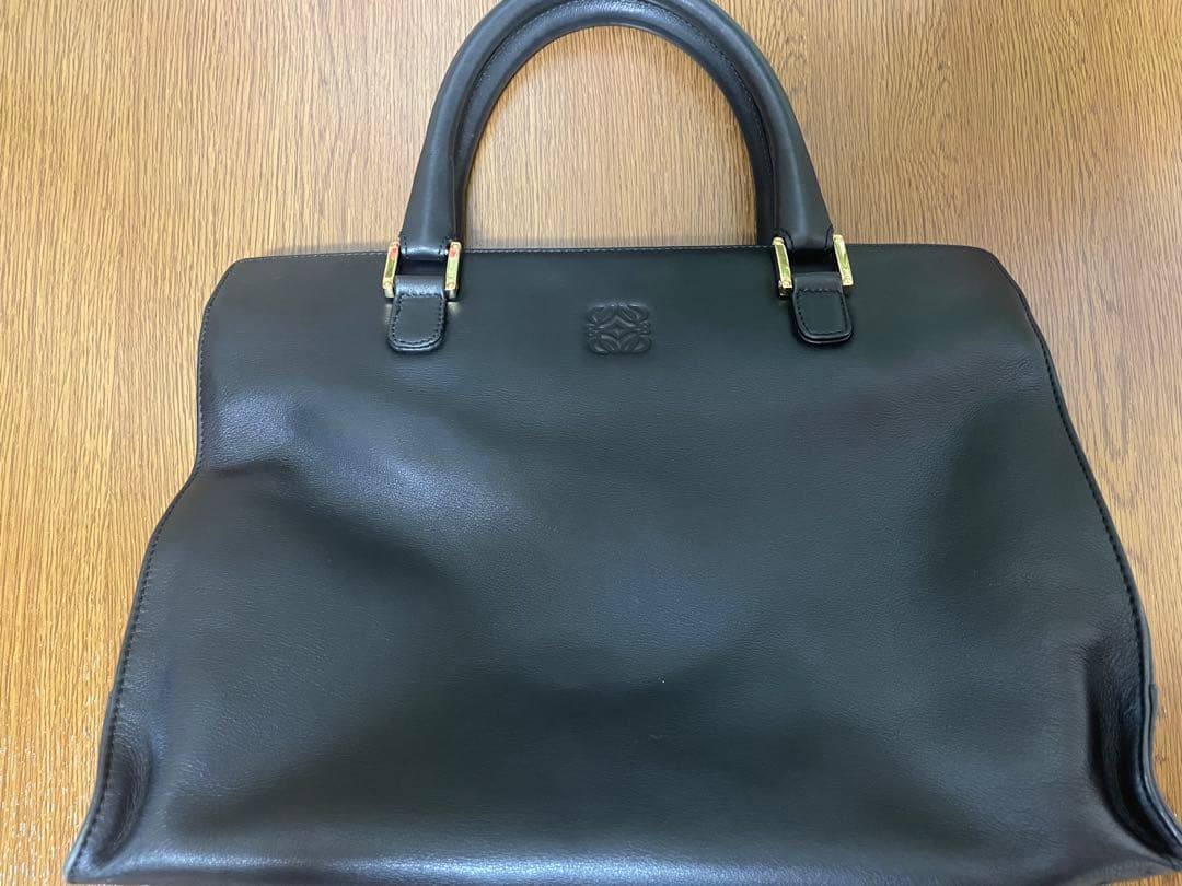 LOEWE ロエベ アマソナ ハンドバッグ ブラック