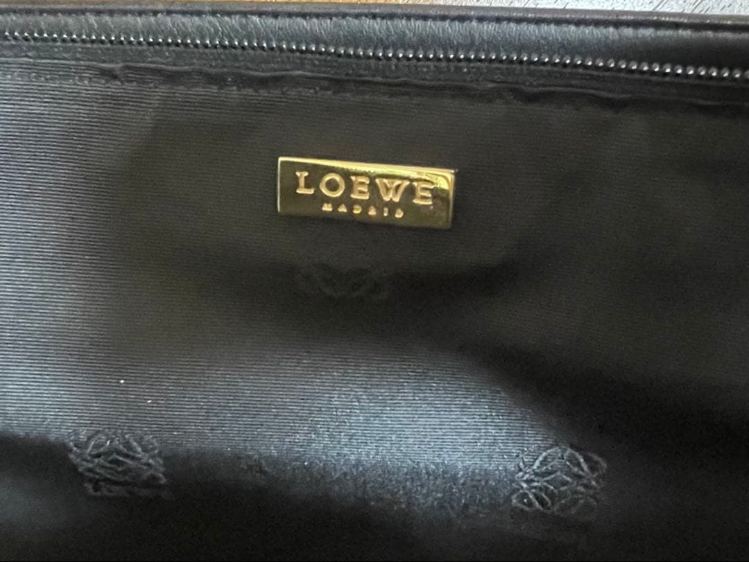 LOEWE ロエベ アマソナ ハンドバッグ ブラック