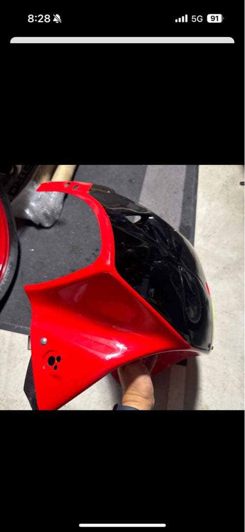 RVF400 nc35シルエットジャパン 耐久カウル 新品未使用アッパーカウル