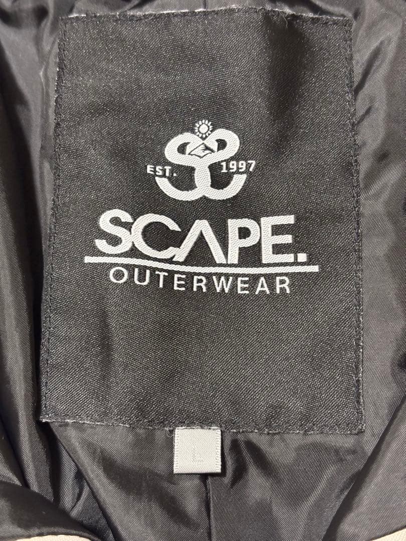 24-25 SCAPE BAGGY PANTS/Lサイズ/LIGHT SAND