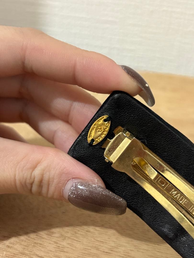 CHANEL シャネル ヴィンテージ ココマーク バレッタ